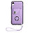 Soft Silicone Gel Leather Snap On Case Cover BF1 for Apple iPhone XR Purple