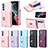 Soft Silicone Gel Leather Snap On Case Cover BF1 for Samsung Galaxy Quantum4 5G