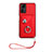 Soft Silicone Gel Leather Snap On Case Cover BF1 for Xiaomi Redmi Note 12S Red