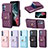 Soft Silicone Gel Leather Snap On Case Cover BF2 for Samsung Galaxy A54 5G