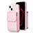 Soft Silicone Gel Leather Snap On Case Cover BF3 for Apple iPhone 14