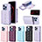 Soft Silicone Gel Leather Snap On Case Cover BF3 for Apple iPhone 16 Pro Max