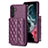 Soft Silicone Gel Leather Snap On Case Cover BF3 for Samsung Galaxy A34 5G