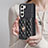 Soft Silicone Gel Leather Snap On Case Cover BF3 for Samsung Galaxy S22 5G