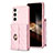 Soft Silicone Gel Leather Snap On Case Cover BF3 for Samsung Galaxy S24 5G