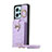 Soft Silicone Gel Leather Snap On Case Cover BF3 for Xiaomi Redmi Note 12 4G Clove Purple