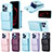 Soft Silicone Gel Leather Snap On Case Cover BF4 for Apple iPhone 15 Pro