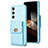 Soft Silicone Gel Leather Snap On Case Cover BF4 for Samsung Galaxy S24 5G