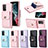 Soft Silicone Gel Leather Snap On Case Cover BF5 for Samsung Galaxy A52 5G