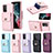 Soft Silicone Gel Leather Snap On Case Cover BF5 for Samsung Galaxy A52s 5G