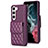 Soft Silicone Gel Leather Snap On Case Cover BF5 for Samsung Galaxy S22 Plus 5G