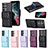 Soft Silicone Gel Leather Snap On Case Cover BF6 for Samsung Galaxy S23 Ultra 5G