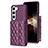 Soft Silicone Gel Leather Snap On Case Cover BF6 for Samsung Galaxy S24 5G