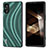 Soft Silicone Gel Leather Snap On Case Cover BH1 for Sony Xperia 5 V Green