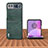 Soft Silicone Gel Leather Snap On Case Cover BH7 for Motorola Moto Razr 40 5G