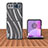 Soft Silicone Gel Leather Snap On Case Cover BH8 for Motorola Moto Razr 40 5G Dark Gray