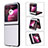 Soft Silicone Gel Leather Snap On Case Cover BY3 for Motorola Moto Razr 40 Ultra 5G