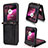 Soft Silicone Gel Leather Snap On Case Cover BY5 for Motorola Moto Razr 40 Ultra 5G