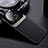 Soft Silicone Gel Leather Snap On Case Cover FL1 for Huawei Honor Magic5 Pro 5G Black