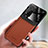 Soft Silicone Gel Leather Snap On Case Cover FL1 for Huawei Honor V40 5G