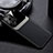 Soft Silicone Gel Leather Snap On Case Cover FL1 for Huawei Honor X8a 5G Black