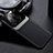 Soft Silicone Gel Leather Snap On Case Cover FL1 for Huawei Mate 50 Pro Black