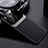 Soft Silicone Gel Leather Snap On Case Cover FL1 for Huawei Nova 8i Black