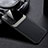 Soft Silicone Gel Leather Snap On Case Cover FL1 for Huawei P60 Black