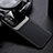 Soft Silicone Gel Leather Snap On Case Cover FL1 for Oppo A94 5G Black