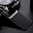 Soft Silicone Gel Leather Snap On Case Cover FL1 for Oppo A95 5G Black