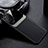 Soft Silicone Gel Leather Snap On Case Cover FL1 for Oppo Find X3 Pro 5G Black