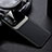 Soft Silicone Gel Leather Snap On Case Cover FL1 for Oppo K9 5G Black