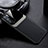 Soft Silicone Gel Leather Snap On Case Cover FL1 for Oppo Reno6 5G Black