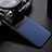 Soft Silicone Gel Leather Snap On Case Cover FL1 for Vivo iQOO Neo6 5G Blue