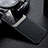 Soft Silicone Gel Leather Snap On Case Cover FL1 for Vivo V27e 5G Black