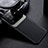 Soft Silicone Gel Leather Snap On Case Cover FL1 for Vivo X80 Pro 5G Black