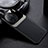 Soft Silicone Gel Leather Snap On Case Cover FL1 for Vivo X90 5G Black