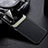 Soft Silicone Gel Leather Snap On Case Cover FL1 for Vivo Y50 Black