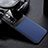 Soft Silicone Gel Leather Snap On Case Cover FL1 for Xiaomi Mi 11i 5G (2022) Blue