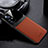 Soft Silicone Gel Leather Snap On Case Cover FL1 for Xiaomi Mi 12T 5G Brown