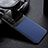 Soft Silicone Gel Leather Snap On Case Cover FL1 for Xiaomi Poco X4 Pro 5G Blue