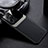 Soft Silicone Gel Leather Snap On Case Cover FL1 for Xiaomi Redmi 12 4G Black