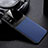 Soft Silicone Gel Leather Snap On Case Cover FL1 for Xiaomi Redmi K40S 5G Blue