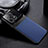 Soft Silicone Gel Leather Snap On Case Cover FL1 for Xiaomi Redmi K70E 5G Blue