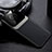 Soft Silicone Gel Leather Snap On Case Cover FL1 for Xiaomi Redmi Note 9T 5G Black
