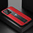 Soft Silicone Gel Leather Snap On Case Cover FL2 for Xiaomi Mi Mix 4 5G Red