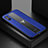 Soft Silicone Gel Leather Snap On Case Cover FL2 for Xiaomi Redmi 9i Blue