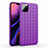 Soft Silicone Gel Leather Snap On Case Cover for Apple iPhone 11 Pro Max Purple