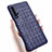 Soft Silicone Gel Leather Snap On Case Cover for Huawei Honor 20S Blue