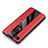 Soft Silicone Gel Leather Snap On Case Cover for Huawei Honor V20 Red